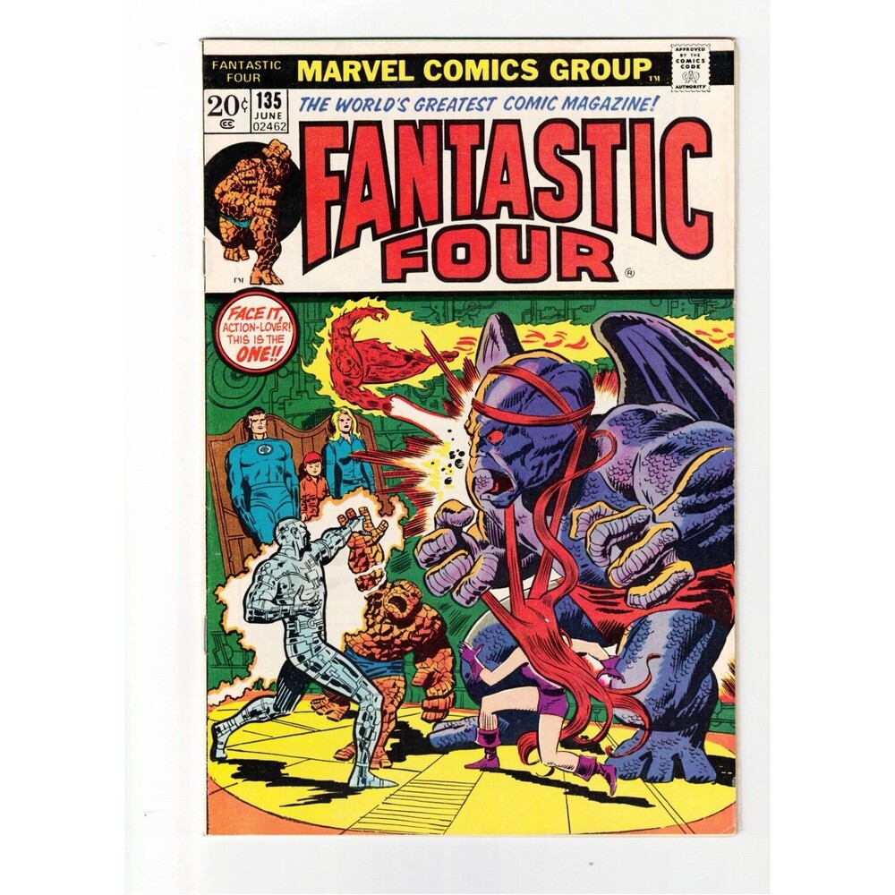 Fantastic Four #135 VF+ Marvel Comics 1973